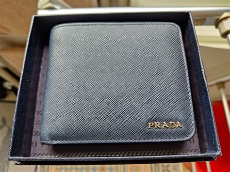 prada baltic blue wallet|Baltic Blue Saffiano Leather Wallet .